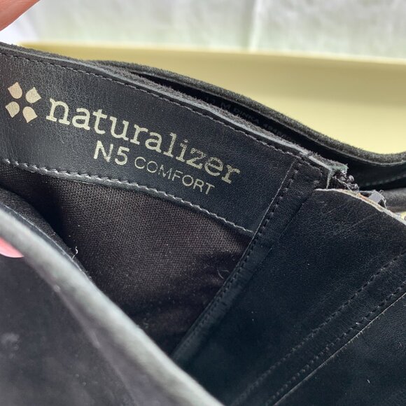 Black Suede Dinka Boots size 11 by Naturalizer - Picture 10 of 16